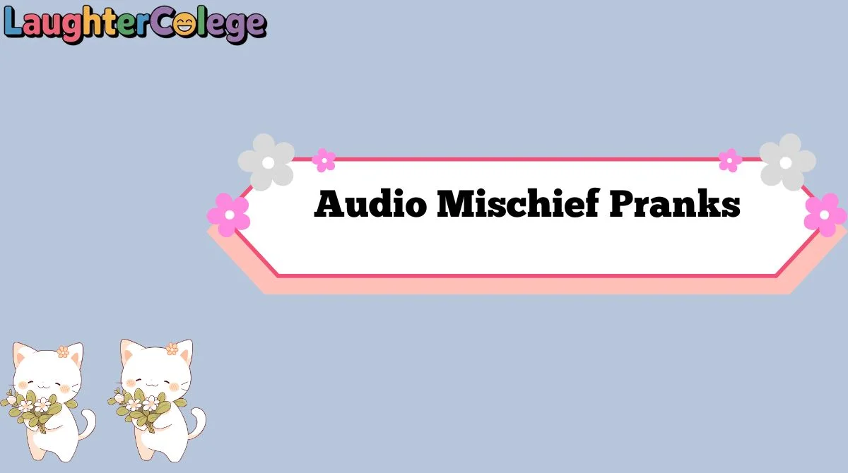 Audio Mischief Pranks