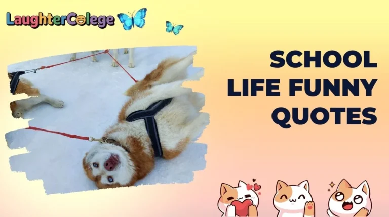 School Life Funny Quotes