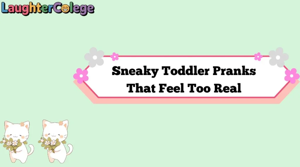 Sneaky Toddler Pranks That Feel Too Real