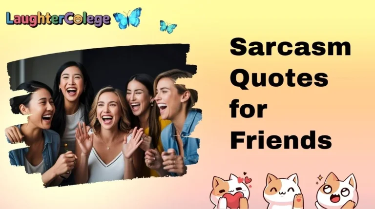 Sarcasm Quotes for Friends