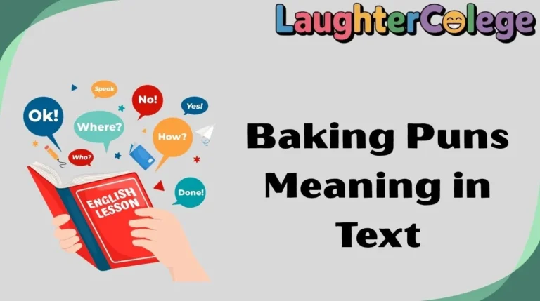 Baking Puns Meaning in Text