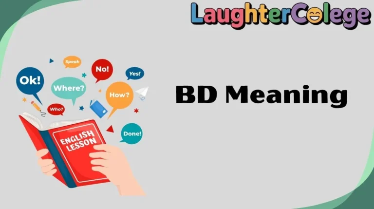 BD Meaning