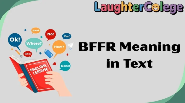 BFFR Meaning in Text