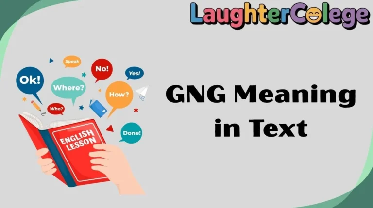 GNG Meaning in Text