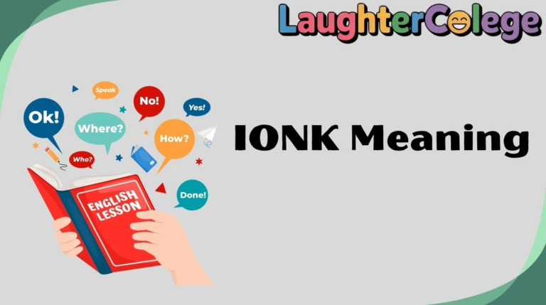 IONK Meaning