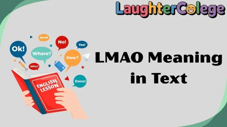 LMAO Meaning in Text