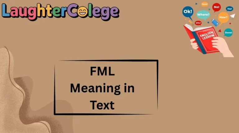 FML Meaning in Text