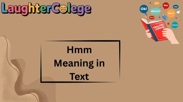 Hmm Meaning in Text