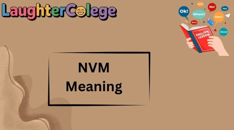 NVM Meaning