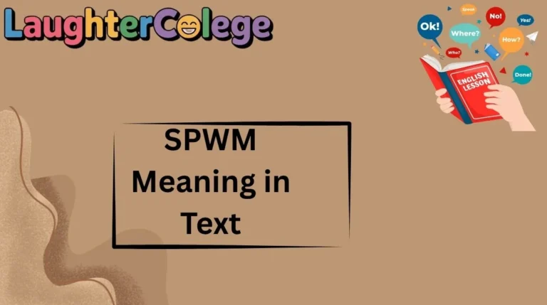 SPWM Meaning in Text