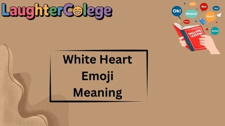 White Heart Emoji Meaning